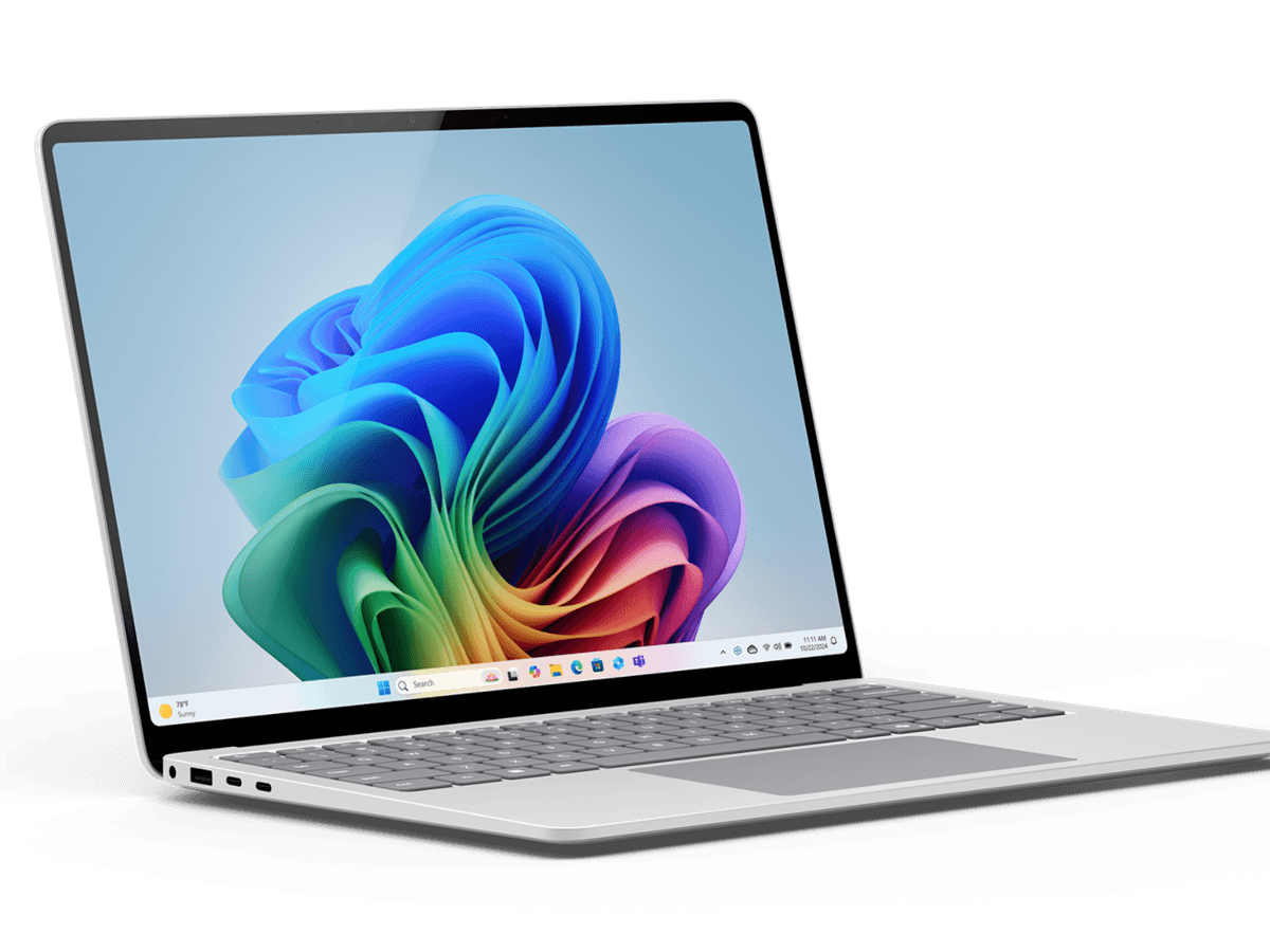 Microsoft Surface Laptop 7 — angled perspective view