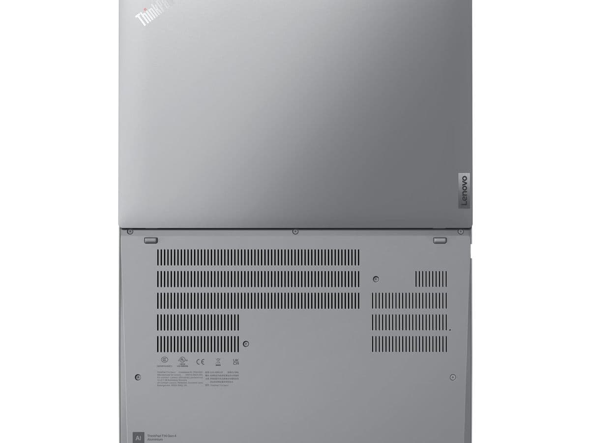 Lenovo ThinkPad T14 Gen 4 Intel — overhead view