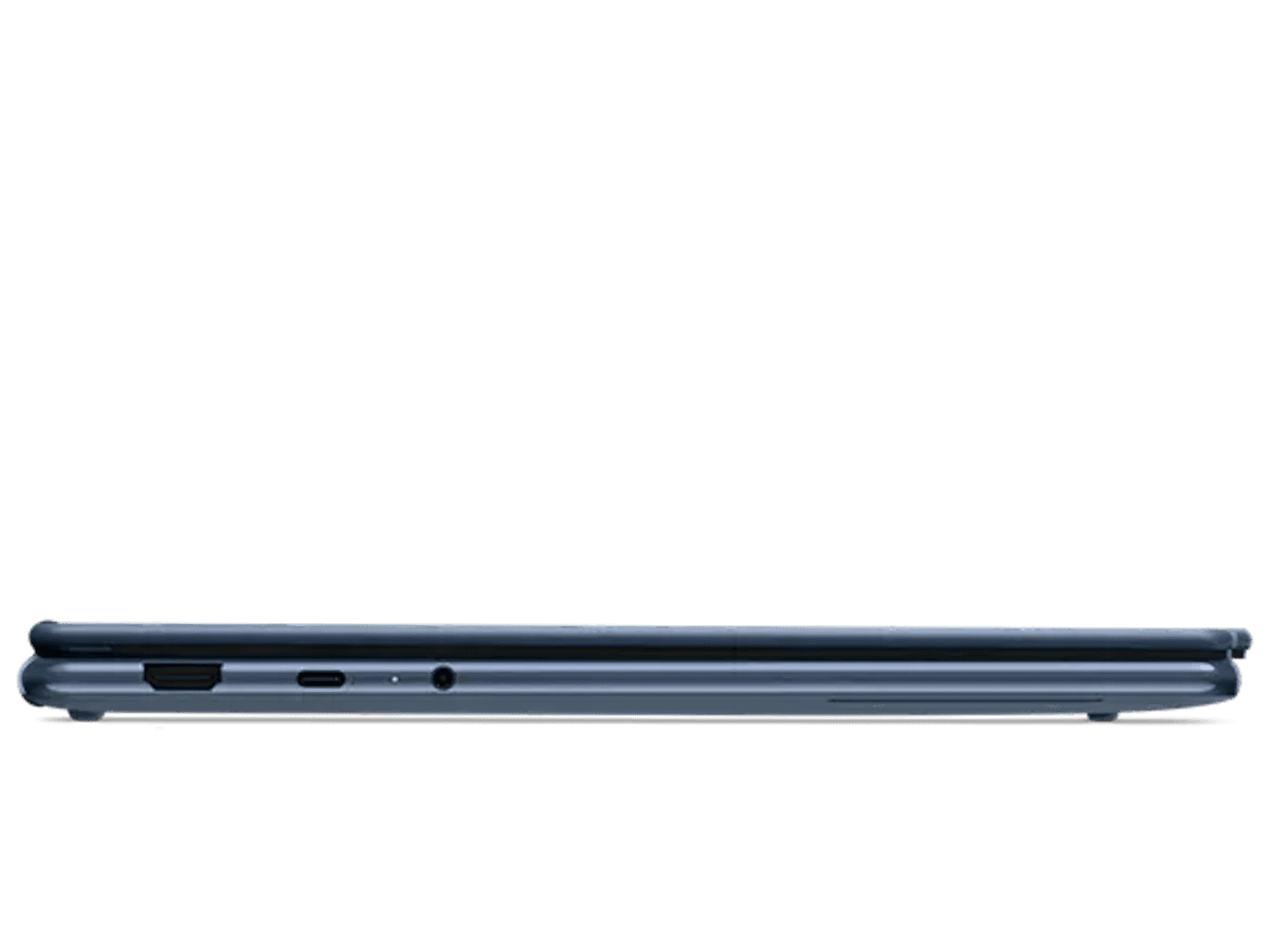 Lenovo Yoga 9 2-in-1 OLED 14 — side profile showing ports