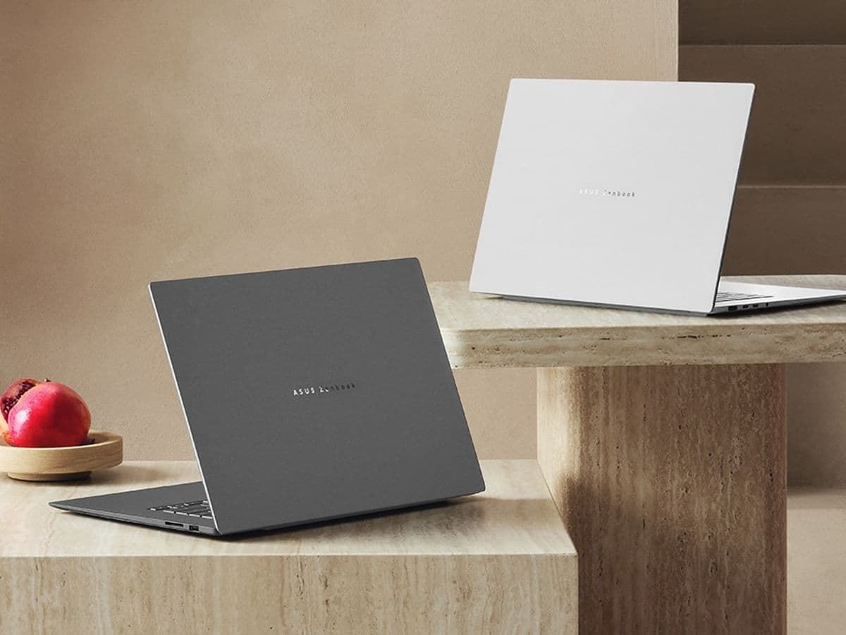 ASUS Zenbook S16 — two color options studio render