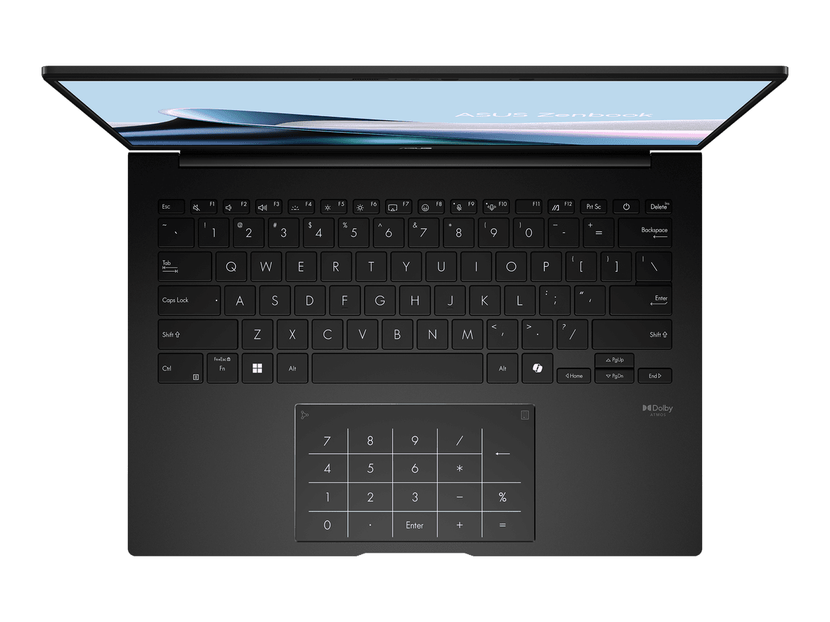 ASUS Zenbook 14 OLED — closed lid top view