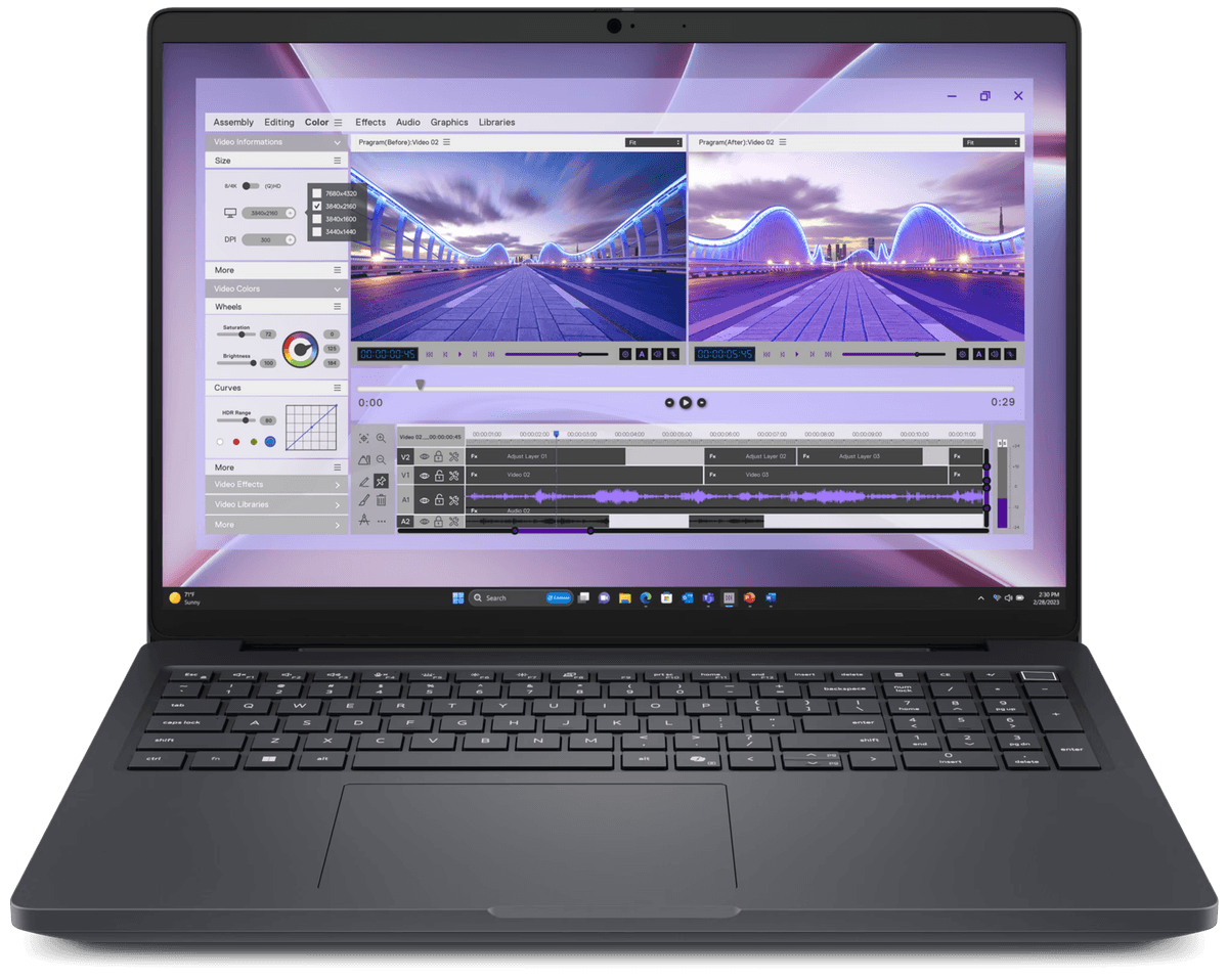 Dell Pro Max 16 Premium Mobile Workstation with Intel Core Ultra 7 and RTX PRO 3000 Blackwell