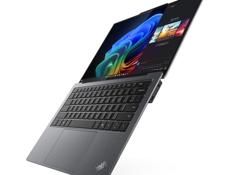Lenovo ThinkPad X9 14 Aura Edition — front angled open view