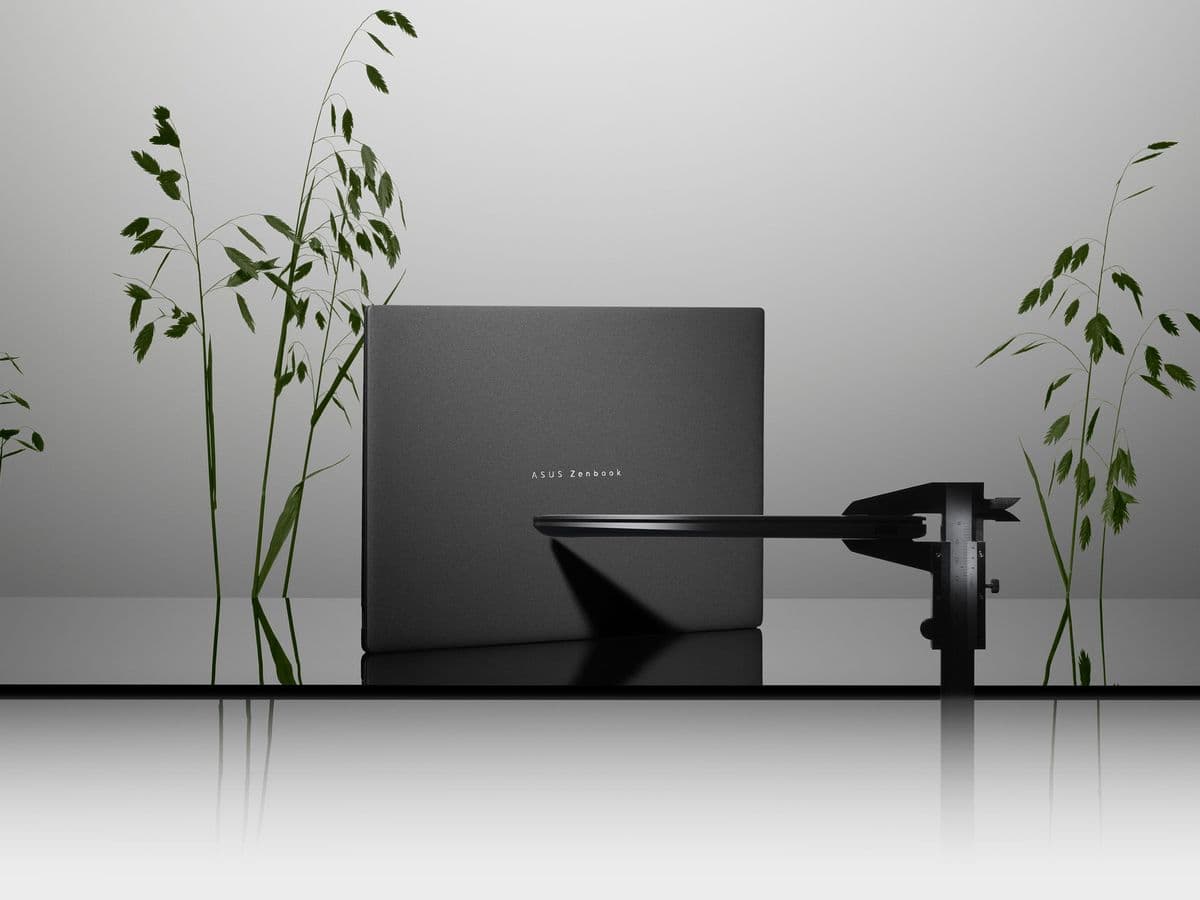 ASUS Zenbook S16 — ultra-slim profile studio shot